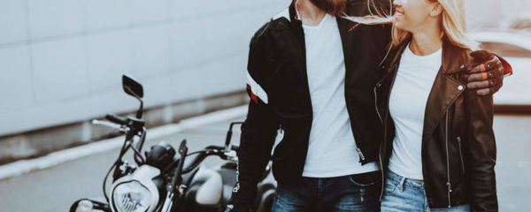 blouson moto textile